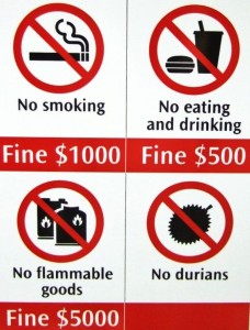 Singapore - Fines